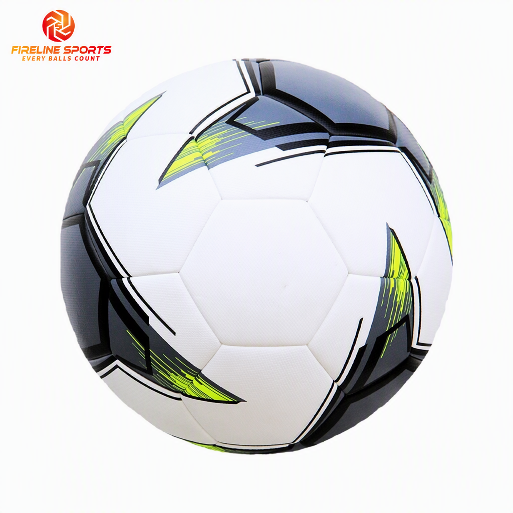 Soccer Ball — Grey/Lime Accent