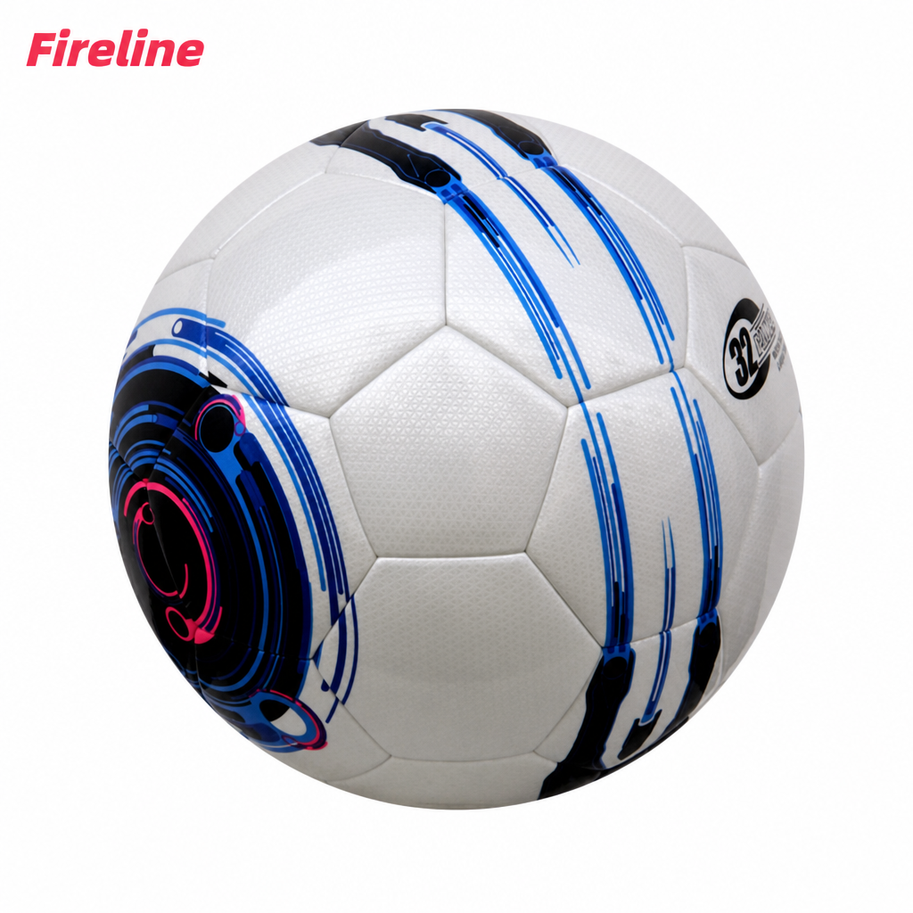 Soccer Ball — Orange/White