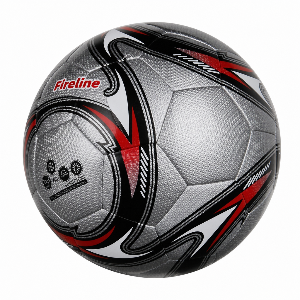 Soccer Ball — Crimson/White